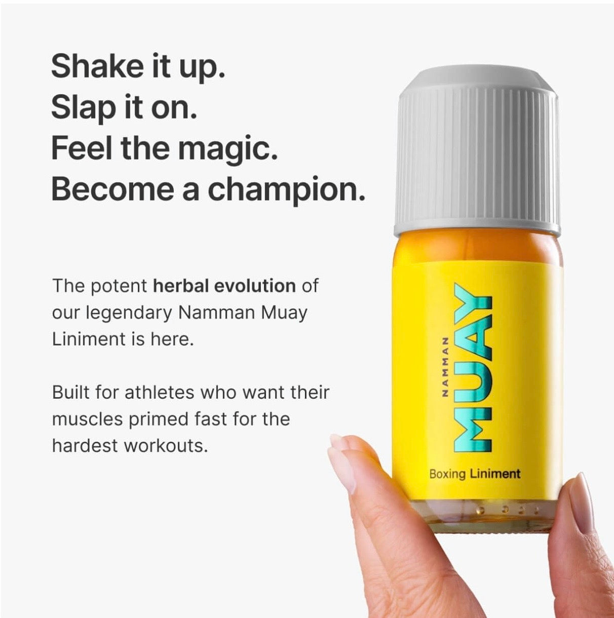 Namman Muay Boxing Liniment 120ml | Thaise Sportolie