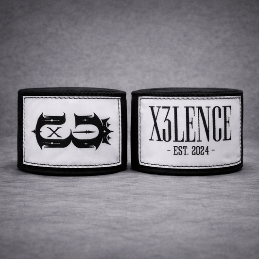 Bandages 4,5 m – Zwart – Stevig & Ademend – Nylon/Katoen Mix – X3LENCE