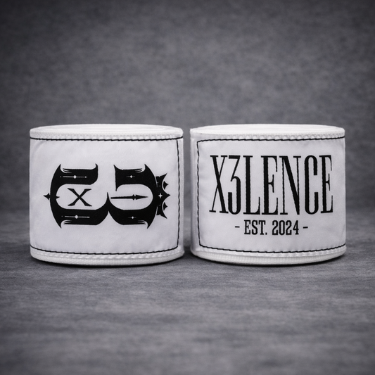 Bandages 4,5 m – Wit – Stevig & Ademend – Nylon/Katoen Mix – X3LENCE