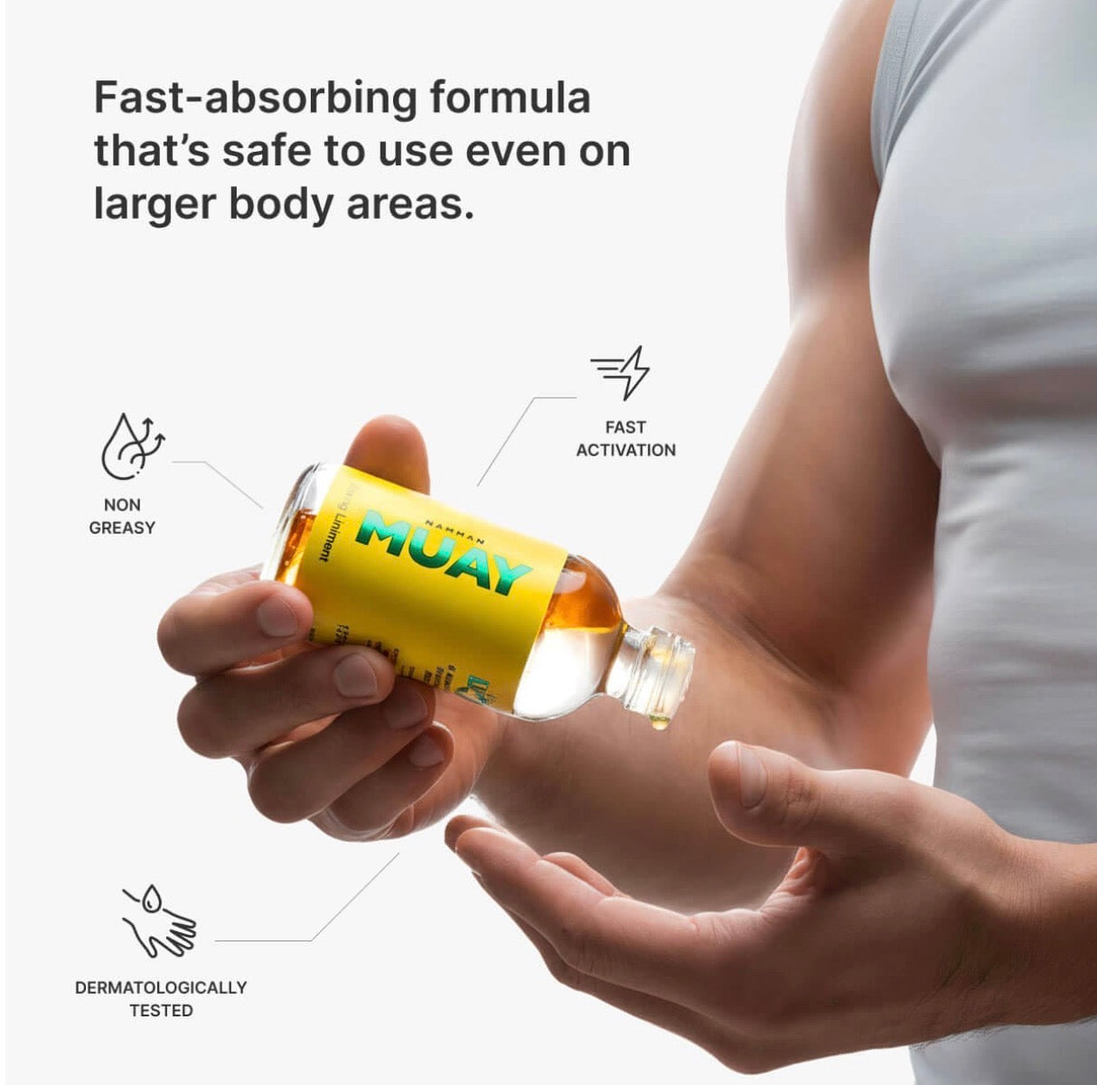 Namman Muay Boxing Liniment 120ml | Thaise Sportolie