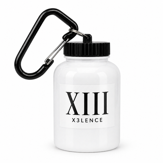 XIII Poeder Container Wit - Maak van elke fles een shaker