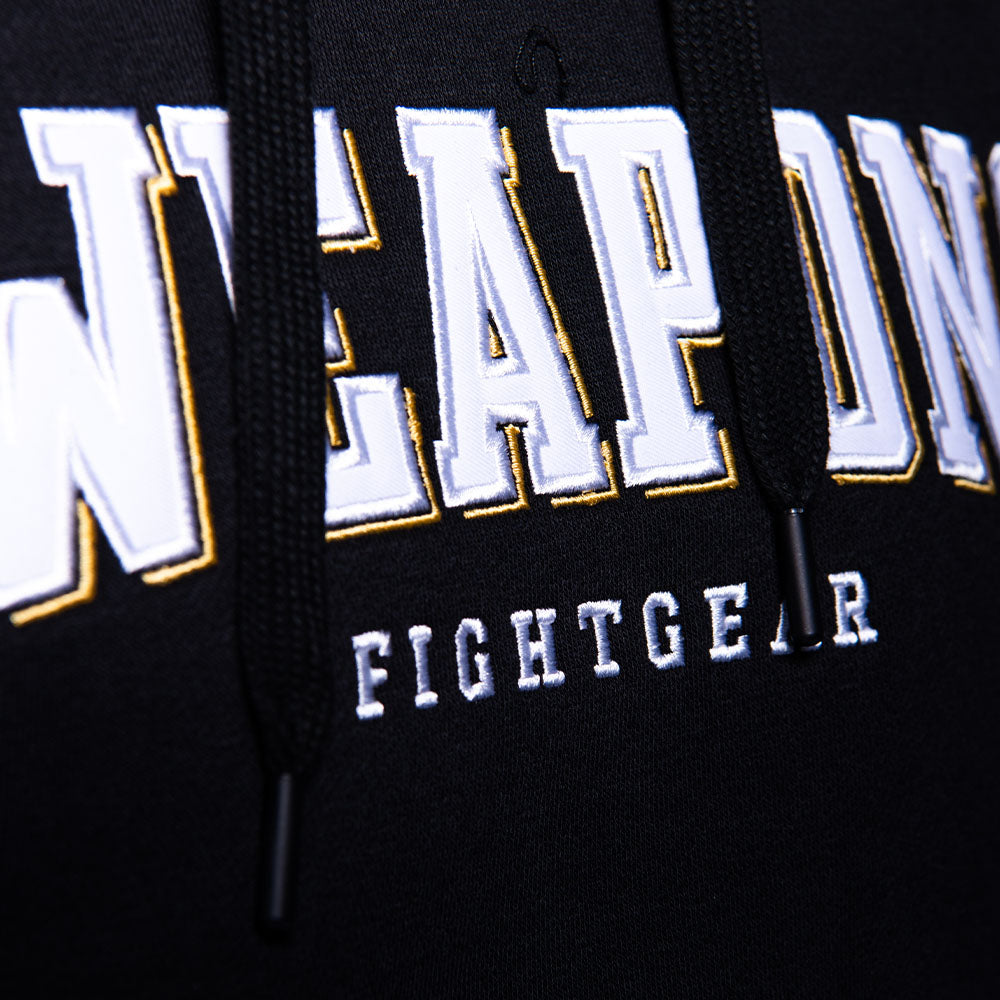 Muay Thai Hoodie – Classic – Zwart – Unisex – 8 WEAPONS