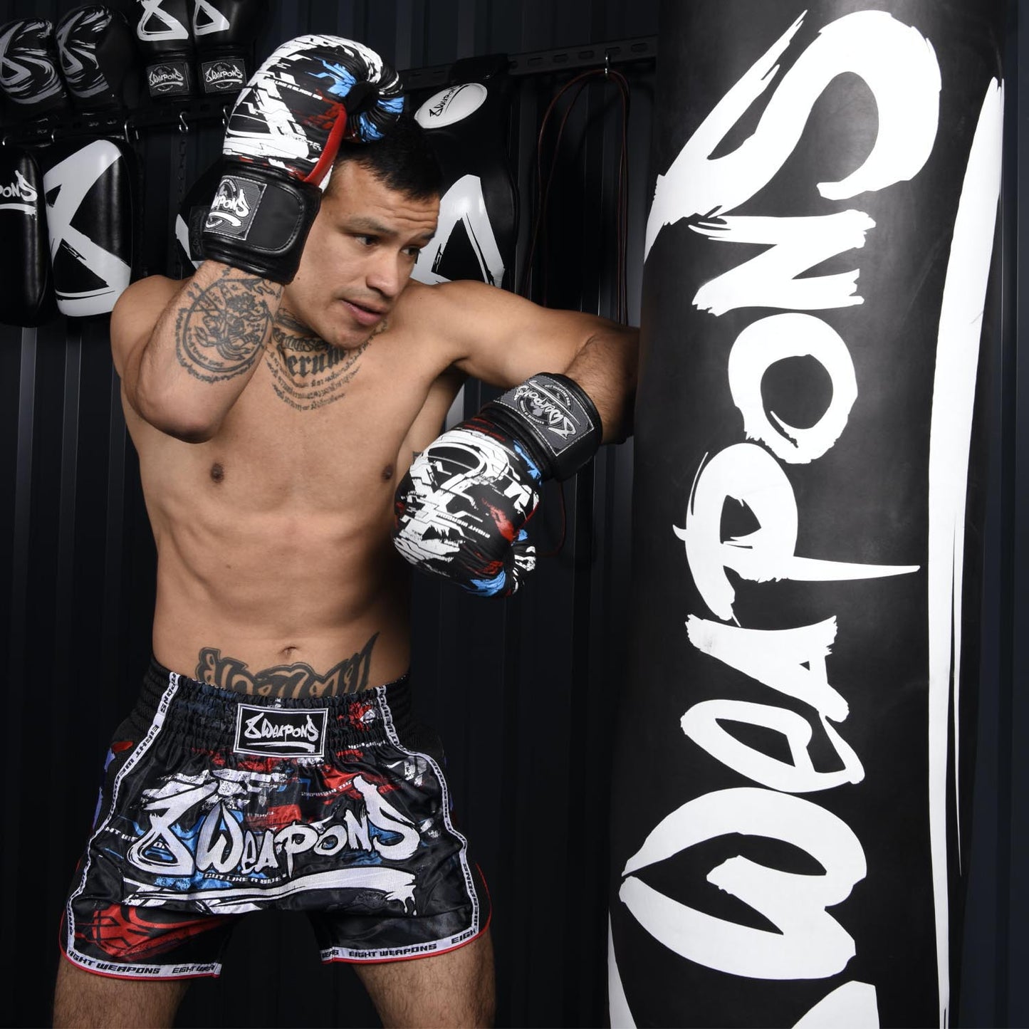 Muay Thai Shorts – Cut Like A Blade 2.0 – 8 WEAPONS