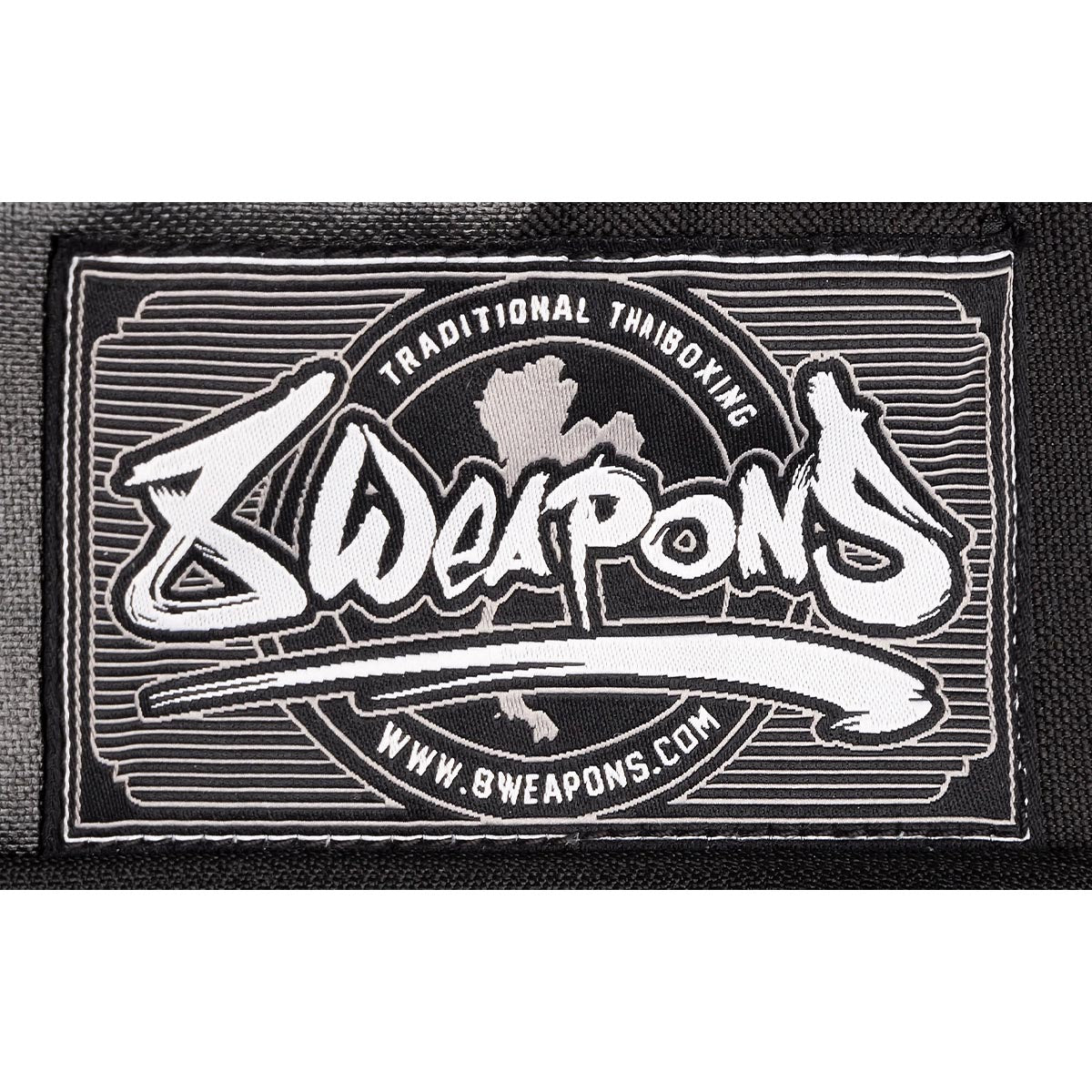 Sporttas Muay Thai – BIG 8 – Zwart/Zwart – Grote Capaciteit – 8 WEAPONS