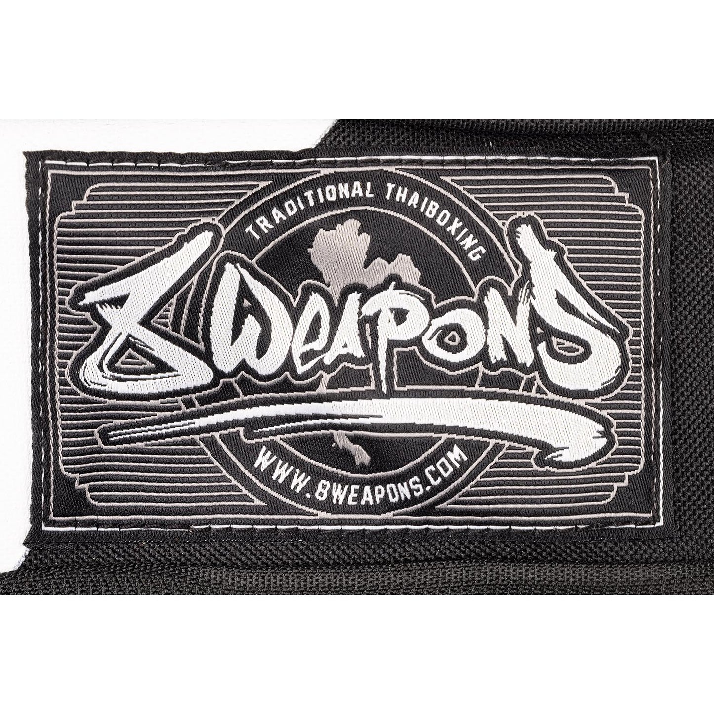 Sporttas Muay Thai – BIG 8 – Zwart/Wit – Grote Capaciteit – 8 WEAPONS