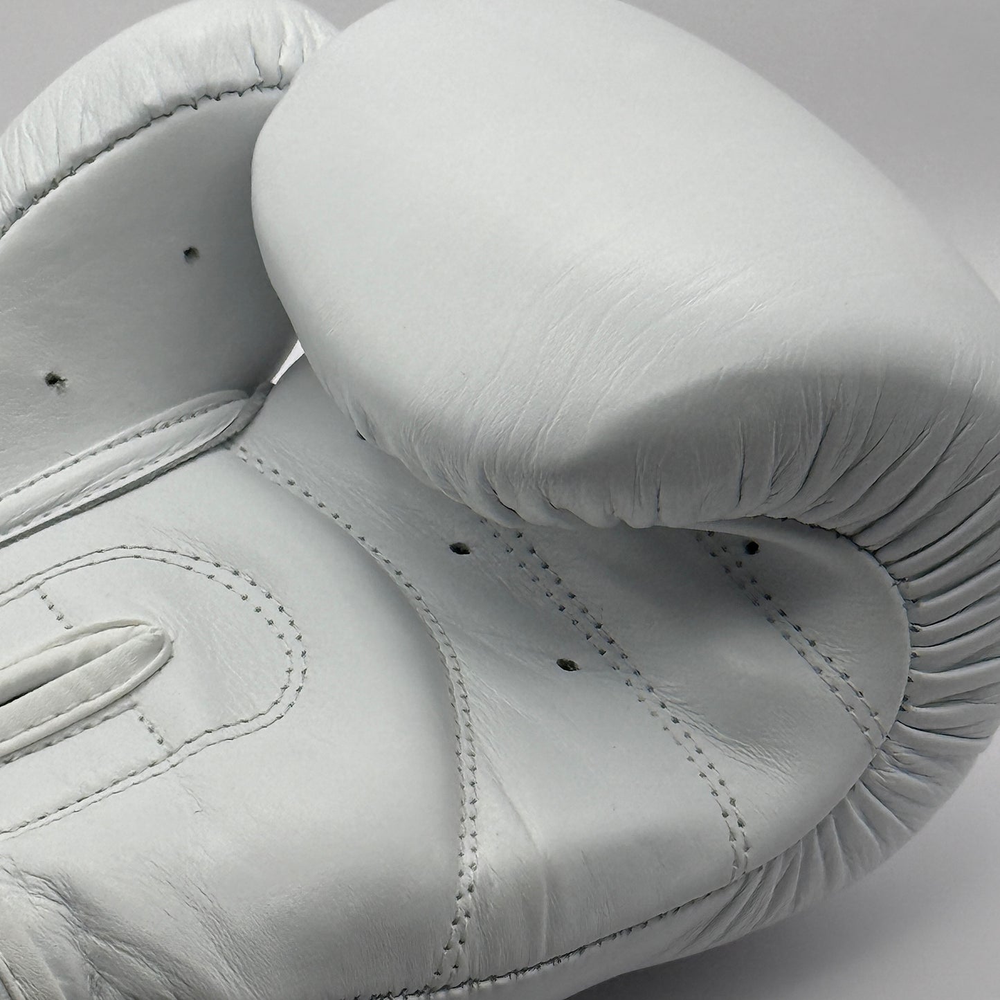 X3LENCE Premium Bokshandschoenen Wit - Echt Leer | Comfort & Duurzaamheid