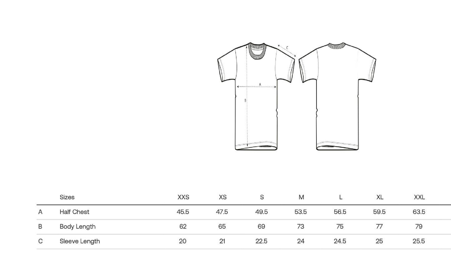 X3LENCE Boks T-shirt Original Boxing - Wit - Regular Fit - 100% Biologisch katoen